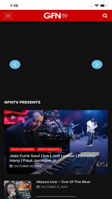 Emulate iPhone app GFNTV using MyAndroid Emulate iPhone app GFNTV using MyAndroid