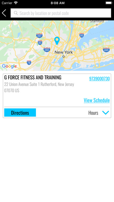 Emulate iPhone app G Force Fitness and Training using MyAndroid