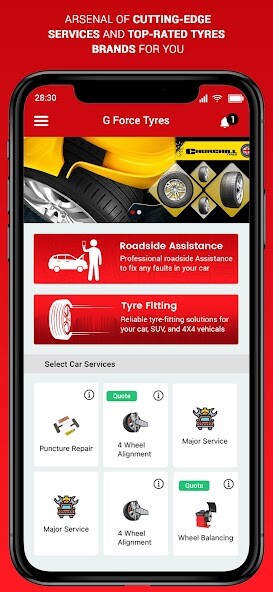Run android online APK G Force Tyres from MyAndroid or emulate G Force Tyres using MyAndroid Run android online APK G Force Tyres from MyAndroid or emulate G Force Tyres using MyAndroid