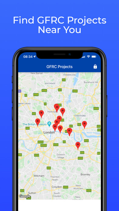 Emulate iPhone app GFRC Projects using MyAndroid