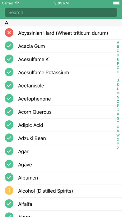 Emulate iPhone app GFree Ingredients using MyAndroid Emulate iPhone app GFree Ingredients using MyAndroid