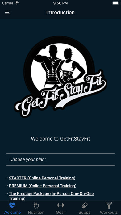 Emulate iPhone app GFSF (Get Fit Stay Fit) using MyAndroid Emulate iPhone app GFSF (Get Fit Stay Fit) using MyAndroid