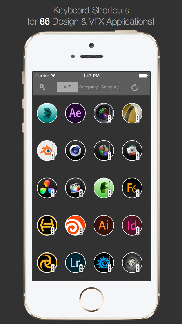 Emulate iPhone app Gfx Hotkeys Lite using MyAndroid Emulate iPhone app Gfx Hotkeys Lite using MyAndroid
