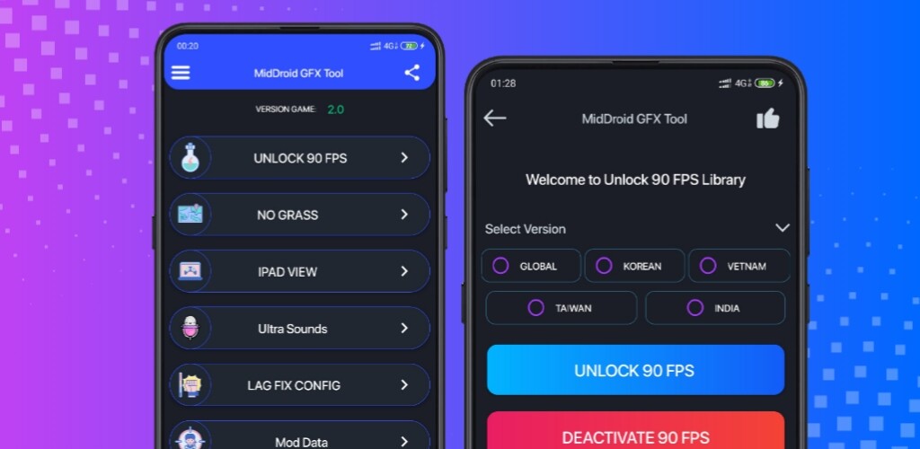 Run android online APK GFX TOOL 90 FPS For PUBGBGMI from MyAndroid or emulate GFX TOOL 90 FPS For PUBGBGMI using MyAndroid