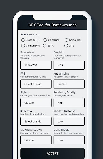 Run android online APK GFX TOOL FOR BATTLEGROUND from MyAndroid or emulate GFX TOOL FOR BATTLEGROUND using MyAndroid Run android online APK GFX TOOL FOR BATTLEGROUND from MyAndroid or emulate GFX TOOL FOR BATTLEGROUND using MyAndroid