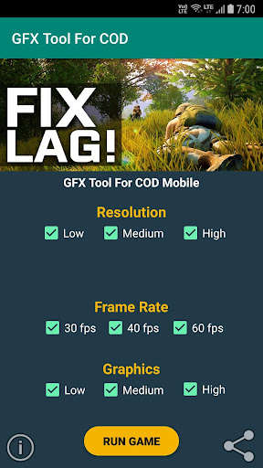 Run android online APK GFX Tool for CD - Game Booster from MyAndroid or emulate GFX Tool for CD - Game Booster using MyAndroid