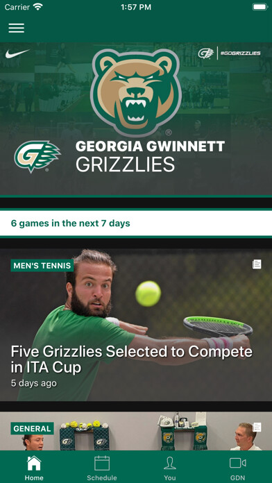 Emulate iPhone app GGC Athletics using MyAndroid Emulate iPhone app GGC Athletics using MyAndroid