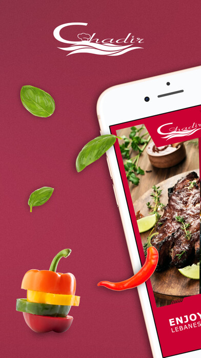 Emulate iPhone app Ghadir Restaurant & Meat shop using MyAndroid