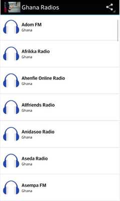 Emulate Android APK Ghana Radios