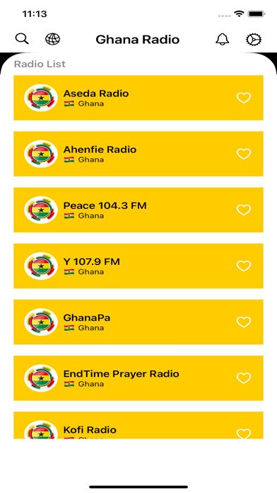 Emulate iPhone app Ghana Radio stations - online using MyAndroid Emulate iPhone app Ghana Radio stations - online using MyAndroid