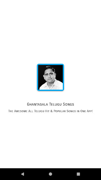 Run android online APK Ghantasala Telugu Hit Songs from MyAndroid or emulate Ghantasala Telugu Hit Songs using MyAndroid