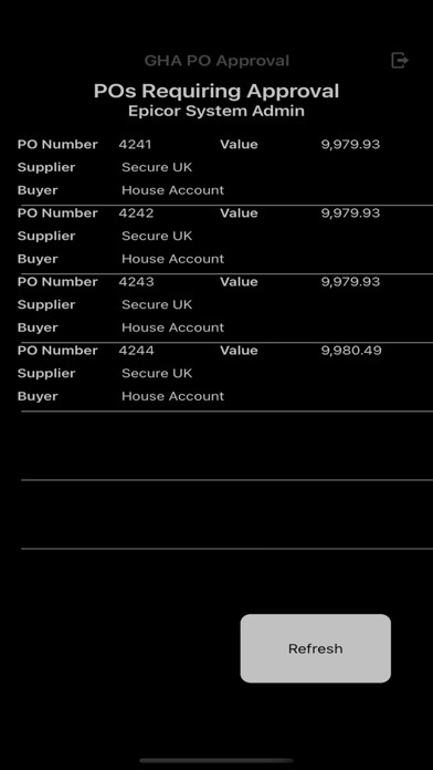 Emulate iPhone app GHA PO Approval using MyAndroid Emulate iPhone app GHA PO Approval using MyAndroid