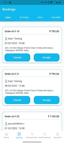 Run android online APK Gharcare Partner from MyAndroid or emulate Gharcare Partner using MyAndroid