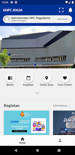 Run android online APK GHFC JOGJA from MyAndroid or emulate GHFC JOGJA using MyAndroid