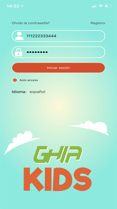 Emulate iPhone app GHIA KIDS using MyAndroid
