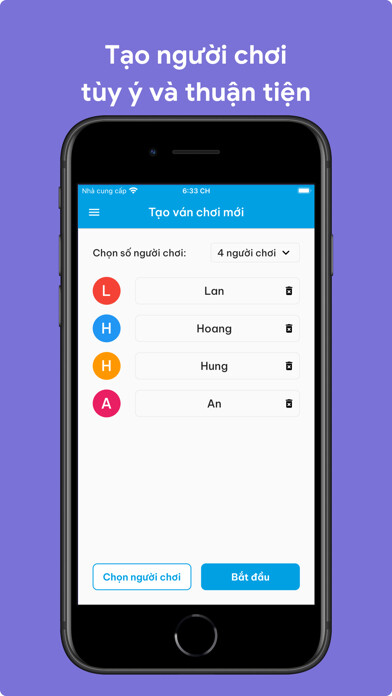 Emulate iPhone app Ghi Điểm Đánh Bài Offline using MyAndroid Emulate iPhone app Ghi Điểm Đánh Bài Offline using MyAndroid