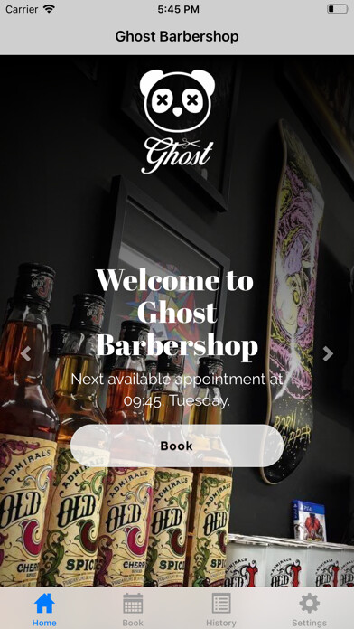 Emulate iPhone app Ghost Barbershop using MyAndroid Emulate iPhone app Ghost Barbershop using MyAndroid