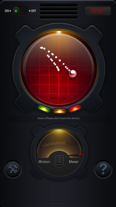 Emulate iPhone app Ghost Detector - Gyromotion using MyAndroid Emulate iPhone app Ghost Detector - Gyromotion using MyAndroid
