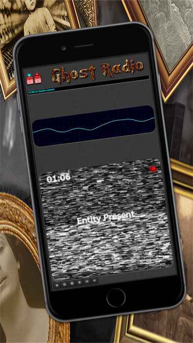 Emulate iPhone app Ghost EVP Radio - Paranormal using MyAndroid