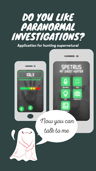 Run android online APK Ghost Hunter Kit Spetrus from MyAndroid or emulate Ghost Hunter Kit Spetrus using MyAndroid