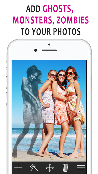 Emulate iPhone app Ghost in Photo - Photo Editor using MyAndroid