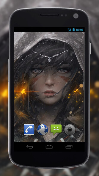 Emulate Android APK Ghost Princess Anime Wallpaper