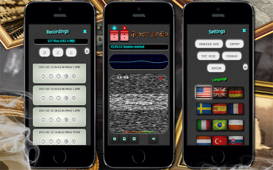 Run android online APK Ghost Radio EVP/EMF Simulator from MyAndroid or emulate Ghost Radio EVP/EMF Simulator using MyAndroid