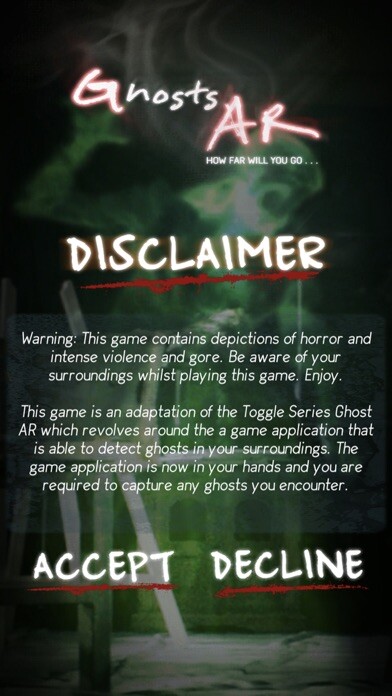 Emulate iPhone app Ghosts.AR using MyAndroid