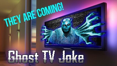 Emulate iPhone app Ghost TV Joke using MyAndroid Emulate iPhone app Ghost TV Joke using MyAndroid