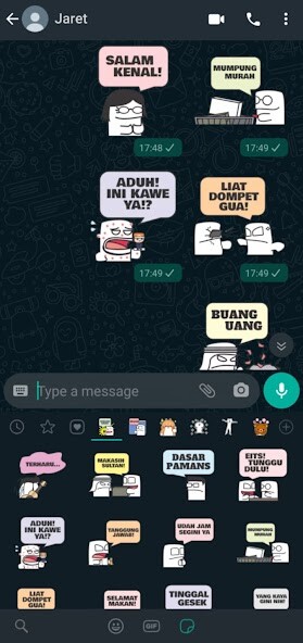 Run android online APK GHOSTYs Sticker - WAStickerApps from MyAndroid or emulate GHOSTYs Sticker - WAStickerApps using MyAndroid Run android online APK GHOSTYs Sticker - WAStickerApps from MyAndroid or emulate GHOSTYs Sticker - WAStickerApps using MyAndroid