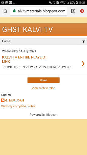 Run android online APK GHST KALVI TV from MyAndroid or emulate GHST KALVI TV using MyAndroid