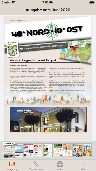 Emulate iPhone app GHV Wasseralfingen using MyAndroid Emulate iPhone app GHV Wasseralfingen using MyAndroid