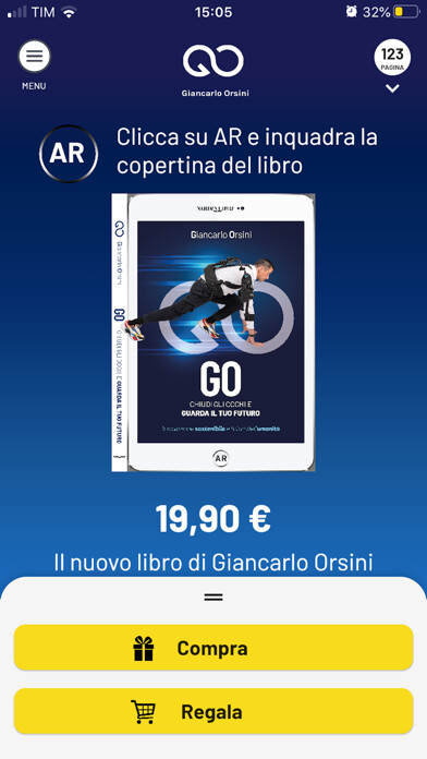 Emulate iPhone app Giancarlo Orsini using MyAndroid