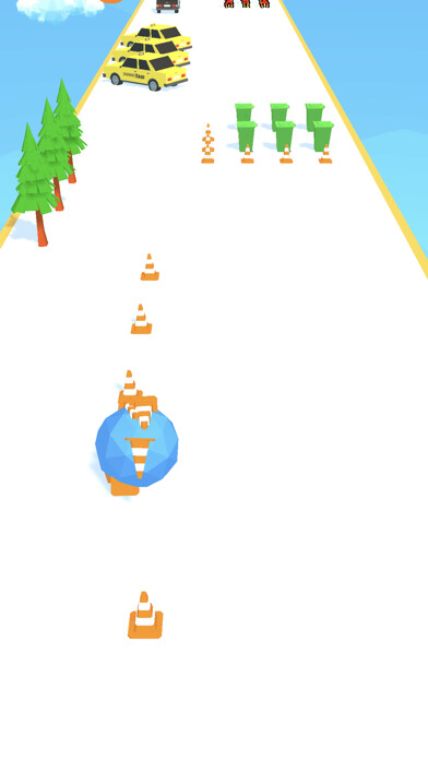 Emulate iPhone app Giant Baller Run using MyAndroid