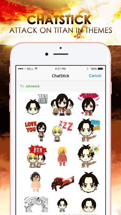 Emulate iPhone app Giant Emoji Stickers Keyboard Art Themes ChatStick using MyAndroid Emulate iPhone app Giant Emoji Stickers Keyboard Art Themes ChatStick using MyAndroid