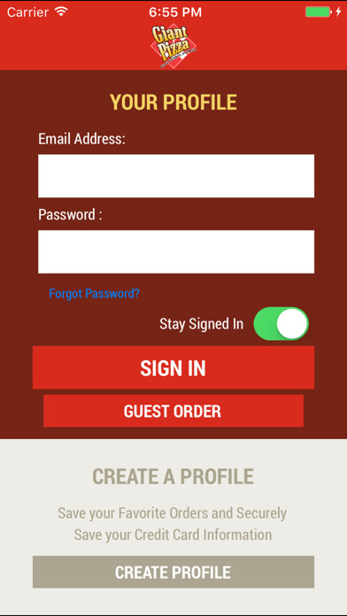 Emulate iPhone app Giant Pizza using MyAndroid Emulate iPhone app Giant Pizza using MyAndroid