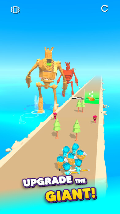 Emulate iPhone app Giant Support using MyAndroid