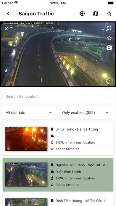 Emulate iPhone app Giao Thông Sài Gòn Camera using MyAndroid
