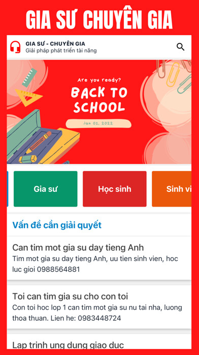 Emulate iPhone app Gia Sư Chuyên Gia using MyAndroid Emulate iPhone app Gia Sư Chuyên Gia using MyAndroid