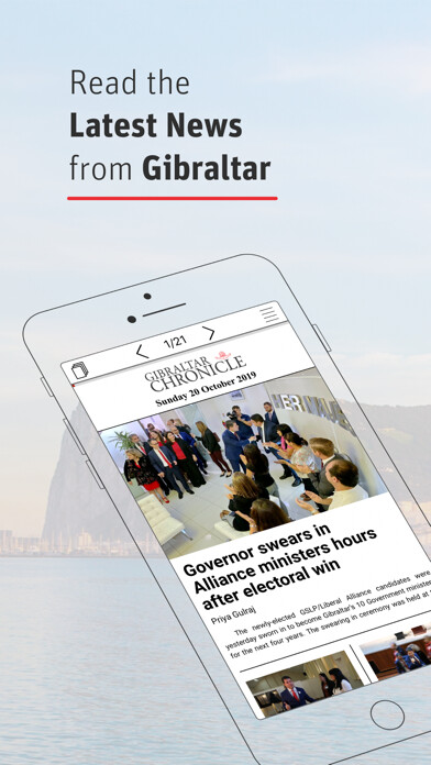 Emulate iPhone app Gibraltar Chronicle Newspaper using MyAndroid Emulate iPhone app Gibraltar Chronicle Newspaper using MyAndroid