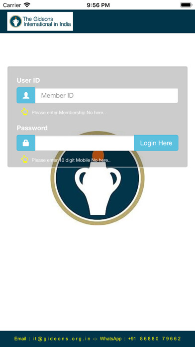Emulate iPhone app Gideons India GMAP 2.0 using MyAndroid Emulate iPhone app Gideons India GMAP 2.0 using MyAndroid