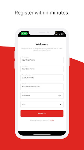 Run android online APK Gidi Moves Express Partner from MyAndroid or emulate Gidi Moves Express Partner using MyAndroid