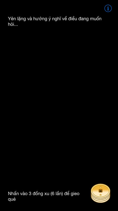 Emulate iPhone app Gieo Quẻ Dịch using MyAndroid
