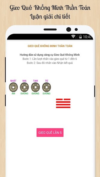 Run android online APK Gieo Quẻ Khổng Minh Thần Toán from MyAndroid or emulate Gieo Quẻ Khổng Minh Thần Toán using MyAndroid Run android online APK Gieo Quẻ Khổng Minh Thần Toán from MyAndroid or emulate Gieo Quẻ Khổng Minh Thần Toán using MyAndroid