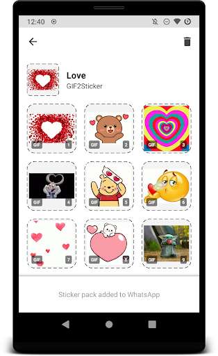 Run android online APK GIF2Sticker - Animated Sticker Maker for WhatsApp from MyAndroid or emulate GIF2Sticker - Animated Sticker Maker for WhatsApp using MyAndroid