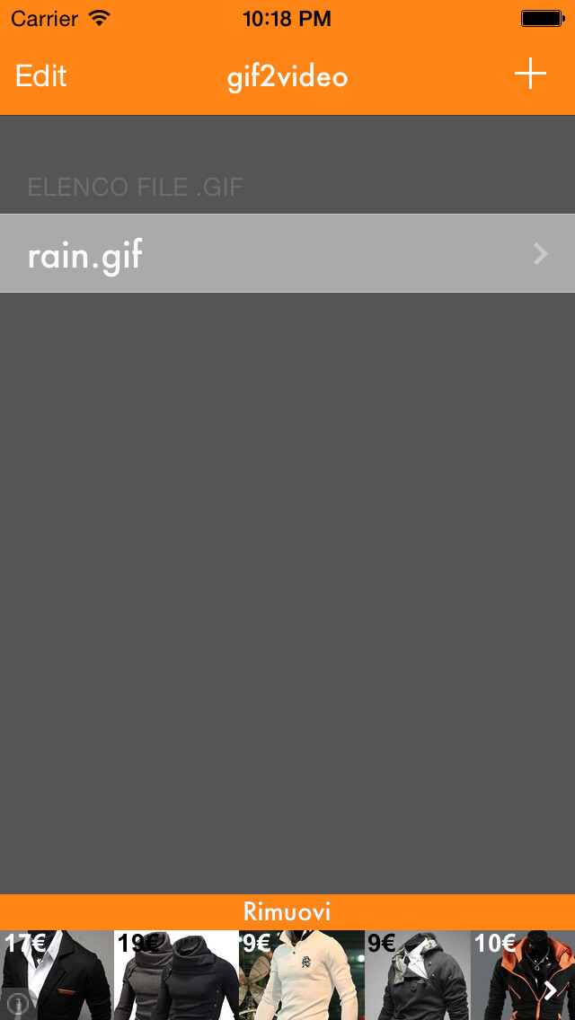Emulate iPhone app gif2video using MyAndroid Emulate iPhone app gif2video using MyAndroid