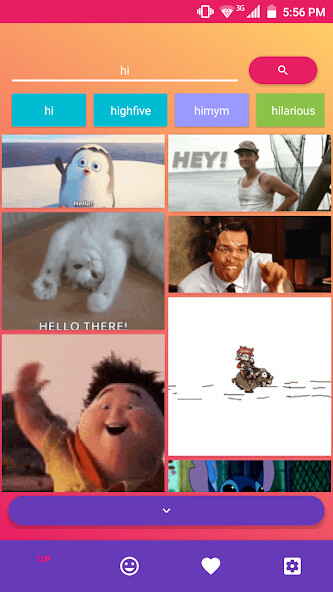 Run android online APK Gif  Animated Emoticons from MyAndroid or emulate Gif  Animated Emoticons using MyAndroid