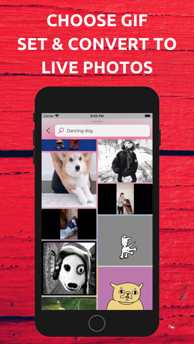 Emulate iPhone app Gif Converter : Live Wallpaper using MyAndroid