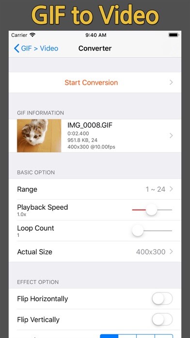Emulate iPhone app GIF Cracker Pro using MyAndroid Emulate iPhone app GIF Cracker Pro using MyAndroid