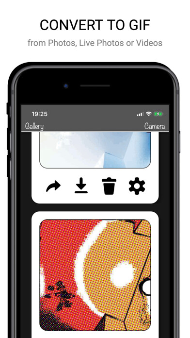 Emulate iPhone app Giffify - Gif Maker and Editor using MyAndroid